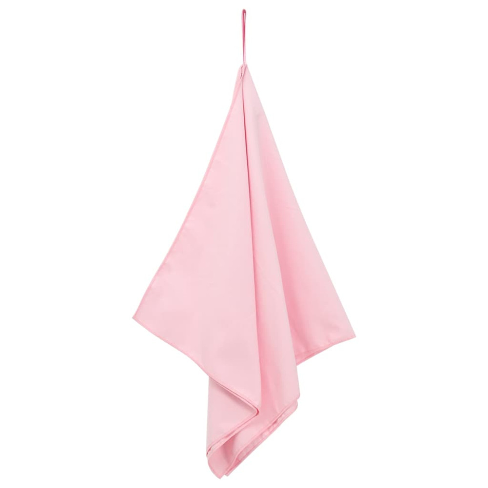Produktbild för Sporthanddukar 2 pcs Rosa 100 x 50 cm Polyester och polyamid
