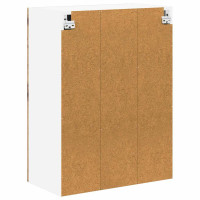 Produktbild för Väggglasförråd LUCCA Gammalt trä 60 x 31 x 80 cm