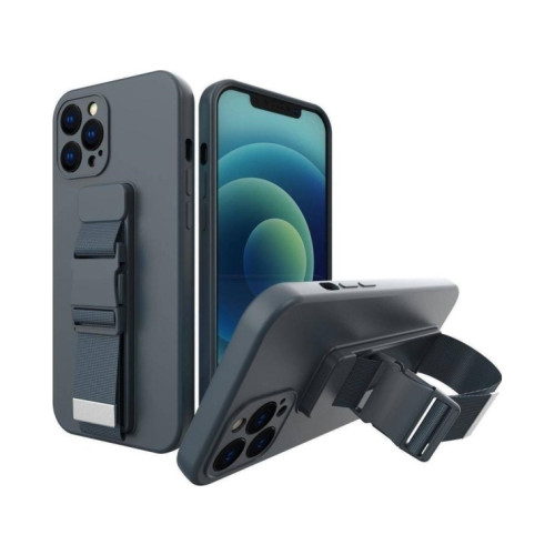 Hurtel Hurtel Rope Case silikonfodral med nyckelband för Samsung Ga...