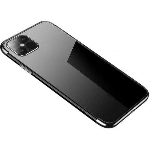 Hurtel Clear Color fodral geléskal med metallram iPhone 12 6... - Mobilskal & Fodral