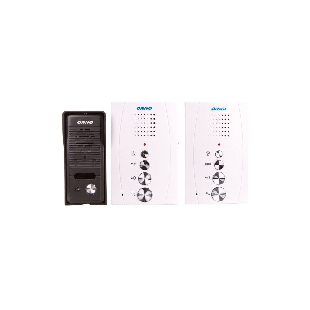 Produktbild för ORNO ONE-familj intercom-set med intercom-högtalare utan hör...