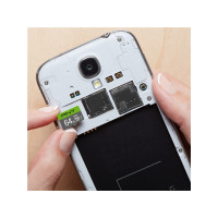 Produktbild för PNY Elite - flash-minneskort - 64 GB - mikroSDXC UHS-I