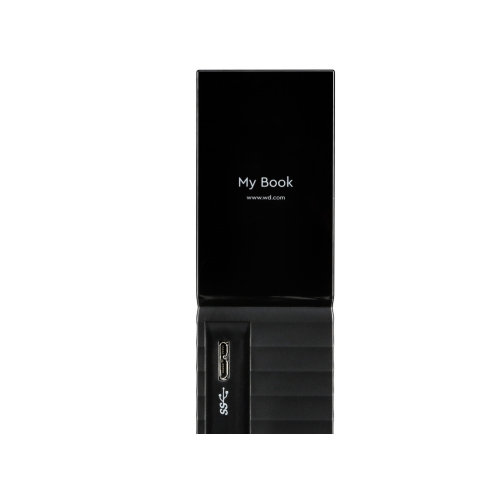 Produktbild för WD My Book WDBBGB0060HBK - hårddisk - 6 TB - USB 3.0