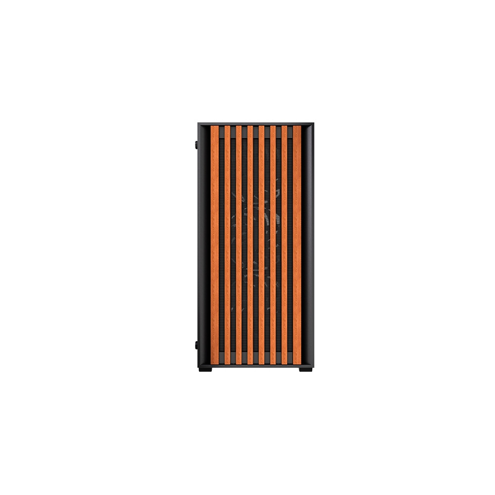 Produktbild för Nordic Gaming NGC-6857, Tower, PC, Svart, Trä, ATX, micro AT...