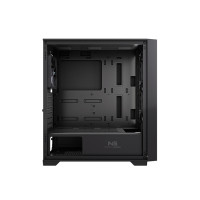 Produktbild för Nordic Gaming NGC-6857, Tower, PC, Svart, Trä, ATX, micro AT...