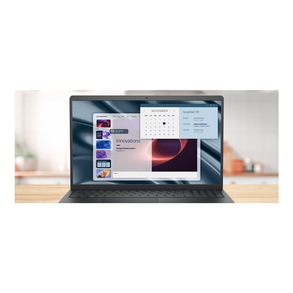 Produktbild för Dell Pro 15 Essential PV15255 - AI PC - 15.6" - AMD Ryzen 5 - 7520U - 8 GB RAM - 512 GB SSD