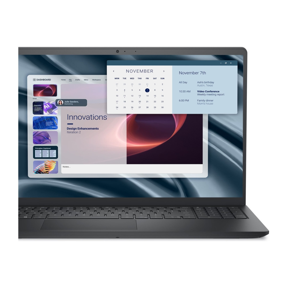 Produktbild för Dell Pro 15 Essential PV15255 - AI PC - 15.6" - AMD Ryzen 5 - 7520U - 8 GB RAM - 512 GB SSD