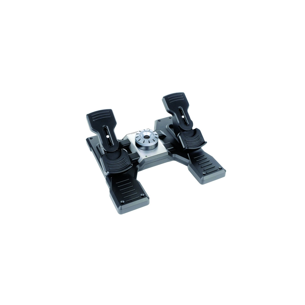 Produktbild för Logitech Flight Rudder Pedals - pedaler - kabelansluten