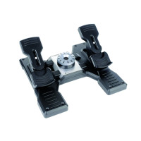 Produktbild för Logitech Flight Rudder Pedals - pedaler - kabelansluten