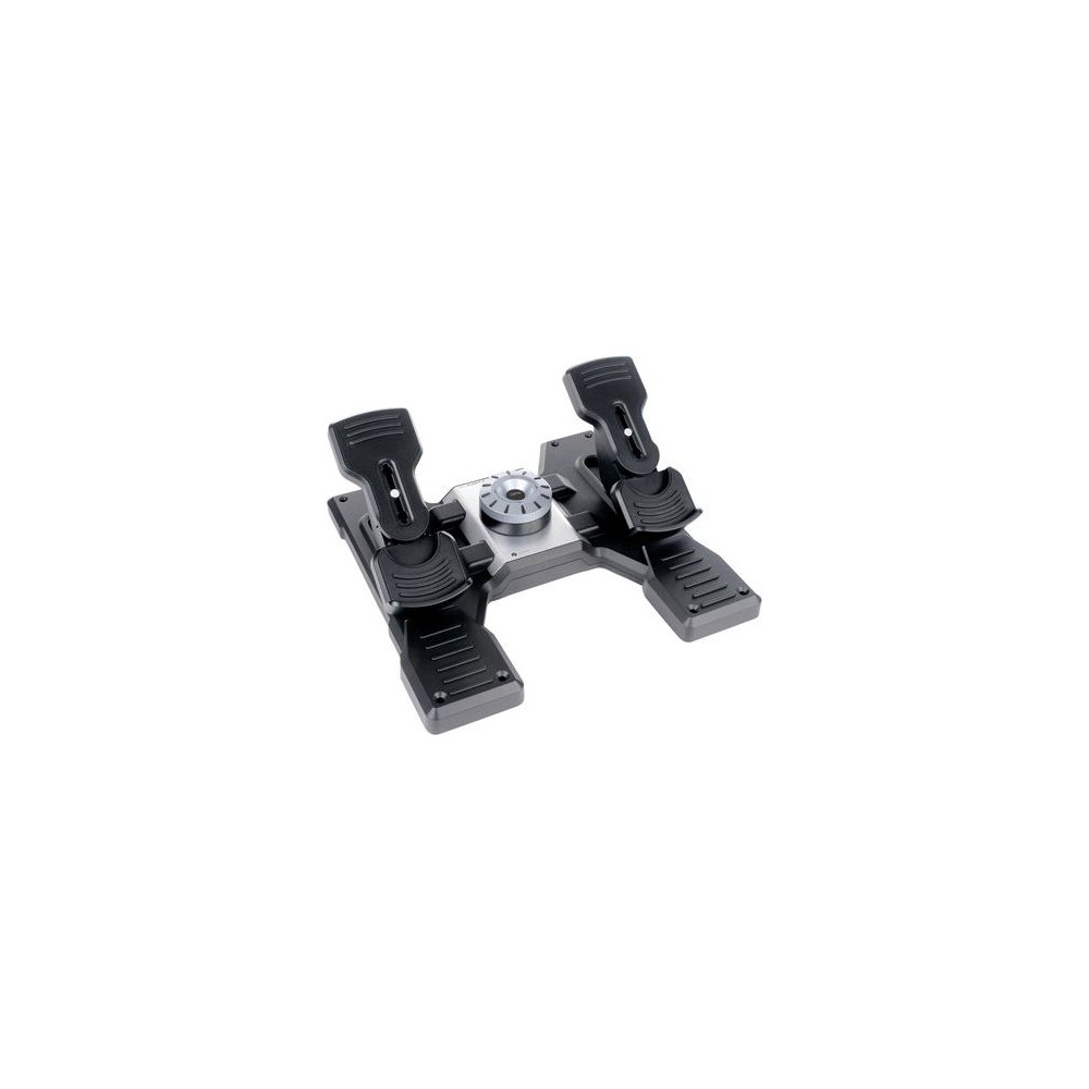 Produktbild för Logitech Flight Rudder Pedals - pedaler - kabelansluten
