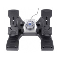 Produktbild för Logitech Flight Rudder Pedals - pedaler - kabelansluten