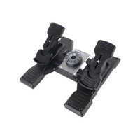 Produktbild för Logitech Flight Rudder Pedals - pedaler - kabelansluten