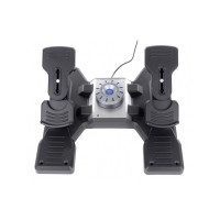 Produktbild för Logitech Flight Rudder Pedals - pedaler - kabelansluten