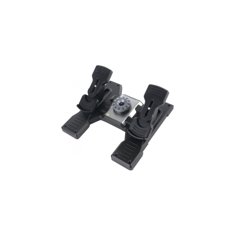 Produktbild för Logitech Flight Rudder Pedals - pedaler - kabelansluten