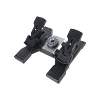 Produktbild för Logitech Flight Rudder Pedals - pedaler - kabelansluten