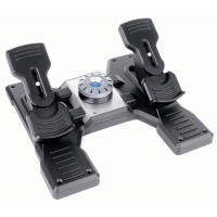 Produktbild för Logitech Flight Rudder Pedals - pedaler - kabelansluten