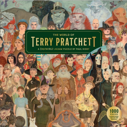 Terry Pratchett Pussel The World of Terry Pratchett 1000 bitar