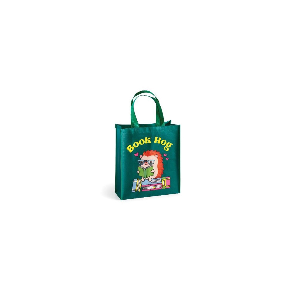 Produktbild för Book Hog Reusable Shopping Bag