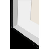 Produktbild för Focus Aster Box Frame Black 40x50/PP 30x40