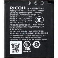 Produktbild för Ricoh Rechargeable Battery DB-120