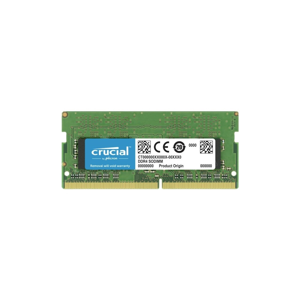 Produktbild för Crucial - DDR4 - sats - 64 GB: 2 x 32 GB - SO DIMM 260-pin - 3200 MHz / PC4-25600 - ej buffrad