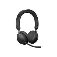 Produktbild för Jabra Evolve2 65 MS Stereo - headset - USB-C - med laddningsställ
