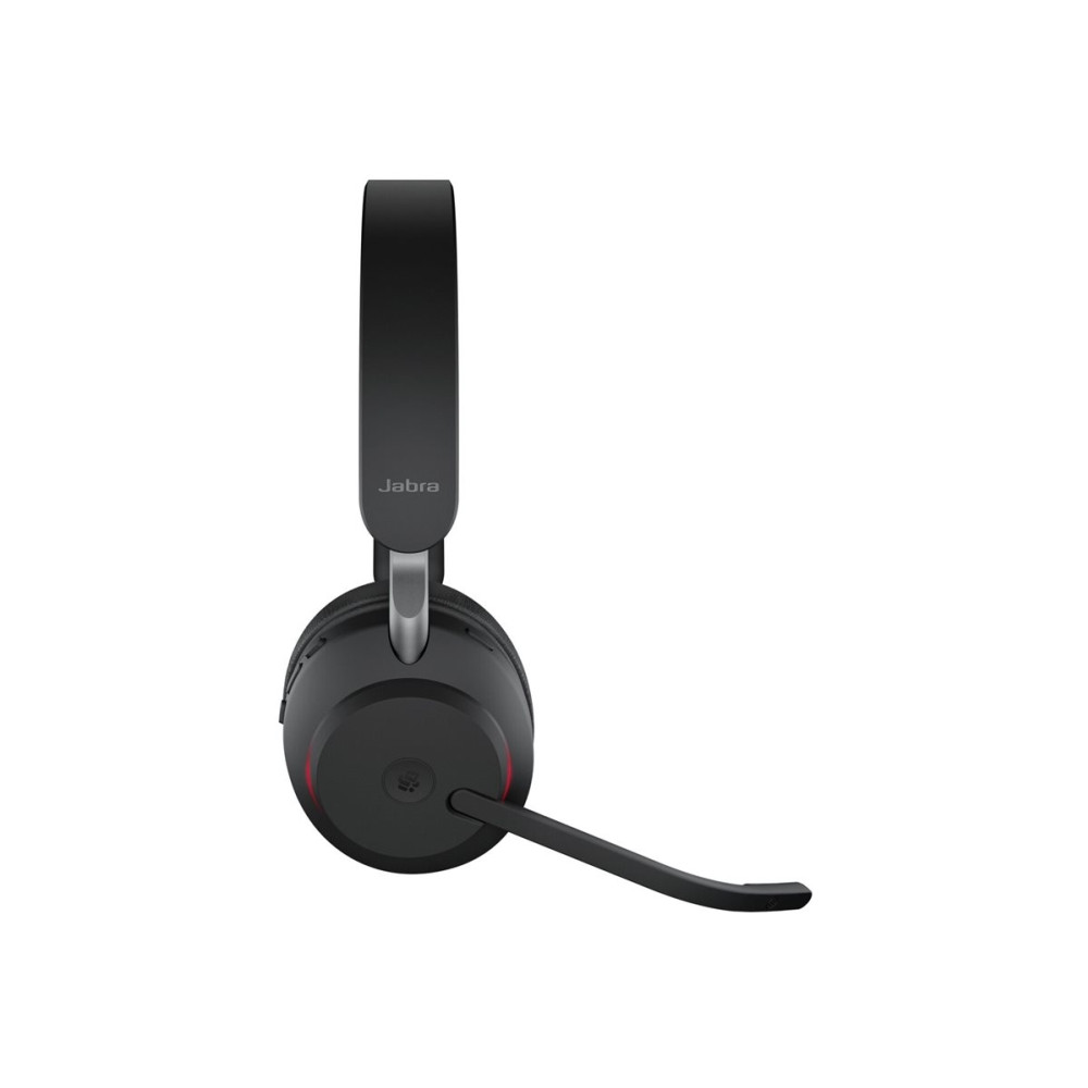 Produktbild för Jabra Evolve2 65 MS Stereo - headset - USB-C - med laddningsställ