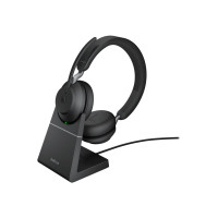 Produktbild för Jabra Evolve2 65 MS Stereo - headset - USB-C - med laddningsställ