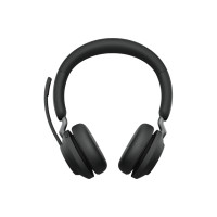 Produktbild för Jabra Evolve2 65 MS Stereo - headset - USB-C - med laddningsställ