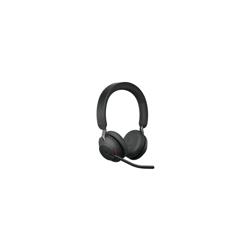 Produktbild för Jabra Evolve2 65 MS Stereo - headset - USB-C - med laddningsställ
