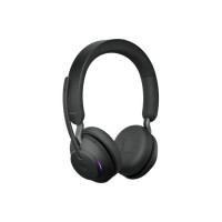 Produktbild för Jabra Evolve2 65 MS Stereo - headset - USB-C - med laddningsställ