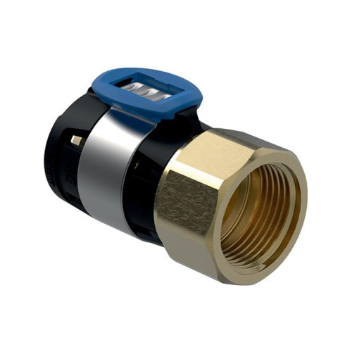 GEBERIT Geberit FlowFit övergång med invändig gänga CuZn21Si3P, Ø32m...