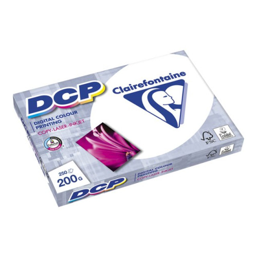 Clairefontaine Clairefontaine DCP - vanligt papper - 250 ark - A4 - 200 g/m²