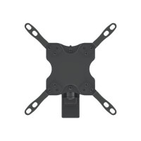Produktbild för Manhattan TV & Monitor Mount, Wall, Full Motion, 1 screen, Screen Sizes: 13-42", Black, VESA 75x75 to 200x200mm, Max 20kg, Tilt & Swivel with 3 Pivots, Lifetime Warranty konsol - för LCD-TV - svart