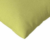 Produktbild för Sofakuddar 2 pcs Ljusgrön 200 x 40 cm tyg
