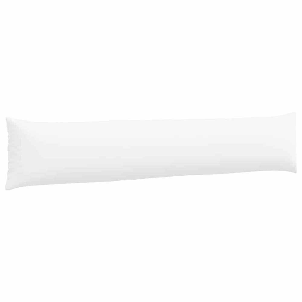 Produktbild för Sofakuddar 2 pcs Vit 200 x 40 cm tyg