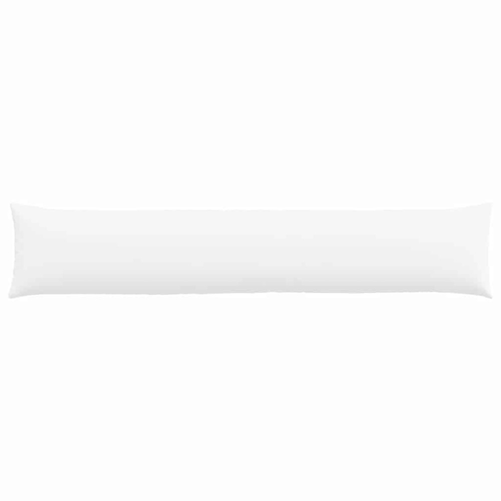 Produktbild för Sofakuddar 2 pcs Vit 200 x 40 cm tyg