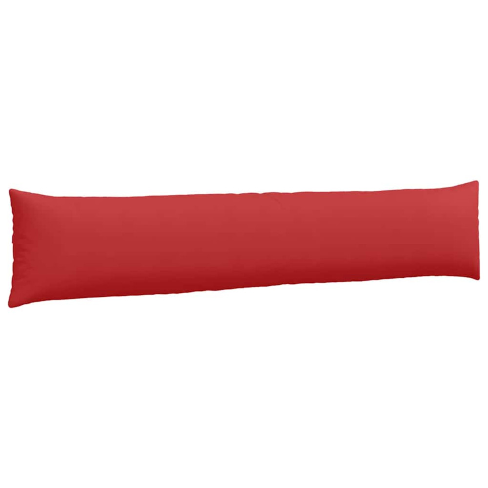 Produktbild för Sofakuddar 2 pcs Röd 200 x 40 cm tyg