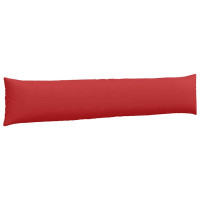 Produktbild för Sofakuddar 2 pcs Röd 200 x 40 cm tyg