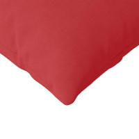 Produktbild för Sofakuddar 2 pcs Röd 200 x 40 cm tyg