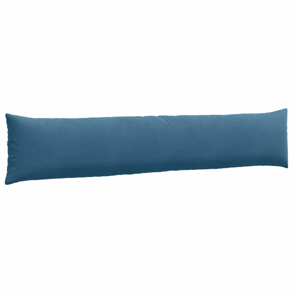 Produktbild för Sofakuddar 2 pcs Blå 200 x 40 cm Kordread tyg