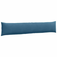 Produktbild för Sofakuddar 2 pcs Blå 200 x 40 cm Kordread tyg