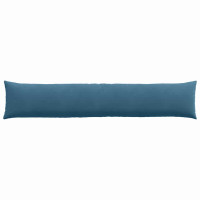 Produktbild för Sofakuddar 2 pcs Blå 200 x 40 cm Kordread tyg