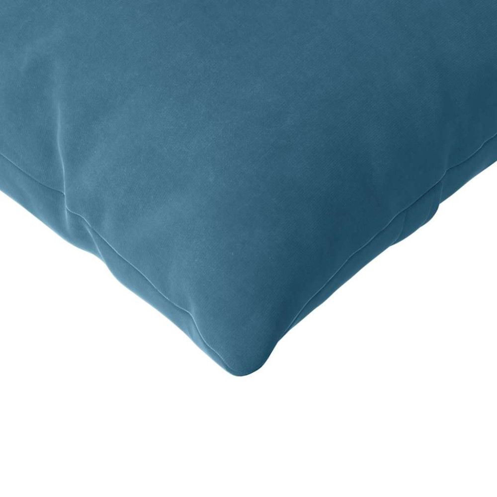 Produktbild för Sofakuddar 2 pcs Blå 200 x 40 cm Kordread tyg