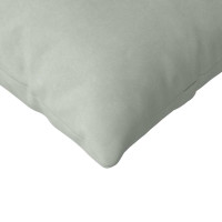 Produktbild för Sofakuddar 2 pcs Ljusgrå 200 x 40 cm Kordread tyg
