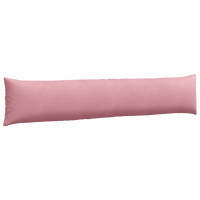 Produktbild för Sofakuddar 2 pcs Rosa 200 x 40 cm Kordread tyg