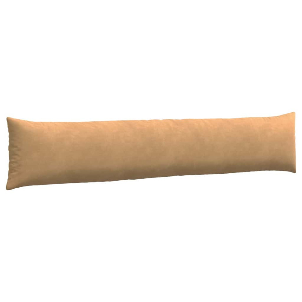 Produktbild för Sofakuddar 2 pcs Brun 200 x 40 cm Kordread tyg