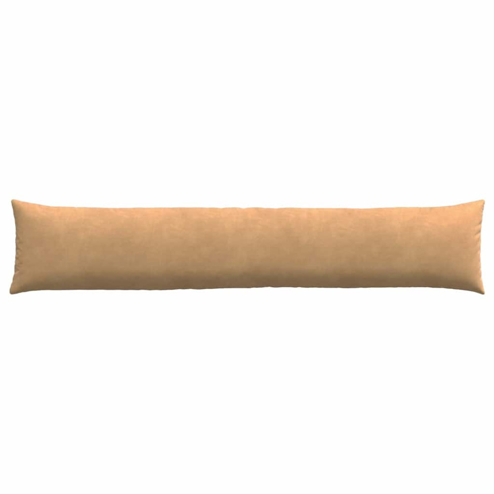 Produktbild för Sofakuddar 2 pcs Brun 200 x 40 cm Kordread tyg