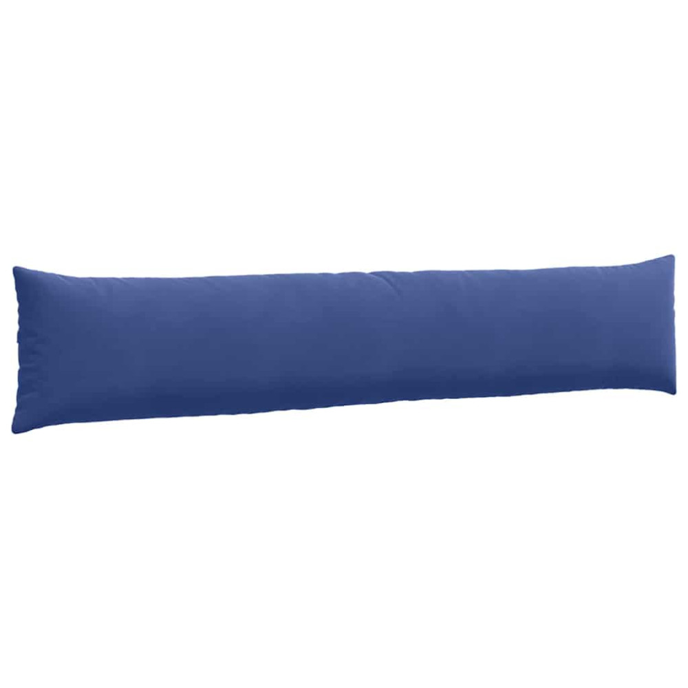 Produktbild för Sofakuddar 2 pcs Polisblå 200 x 40 cm Kordread tyg
