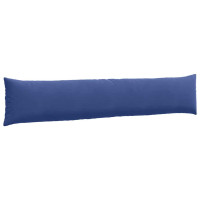 Produktbild för Sofakuddar 2 pcs Polisblå 200 x 40 cm Kordread tyg